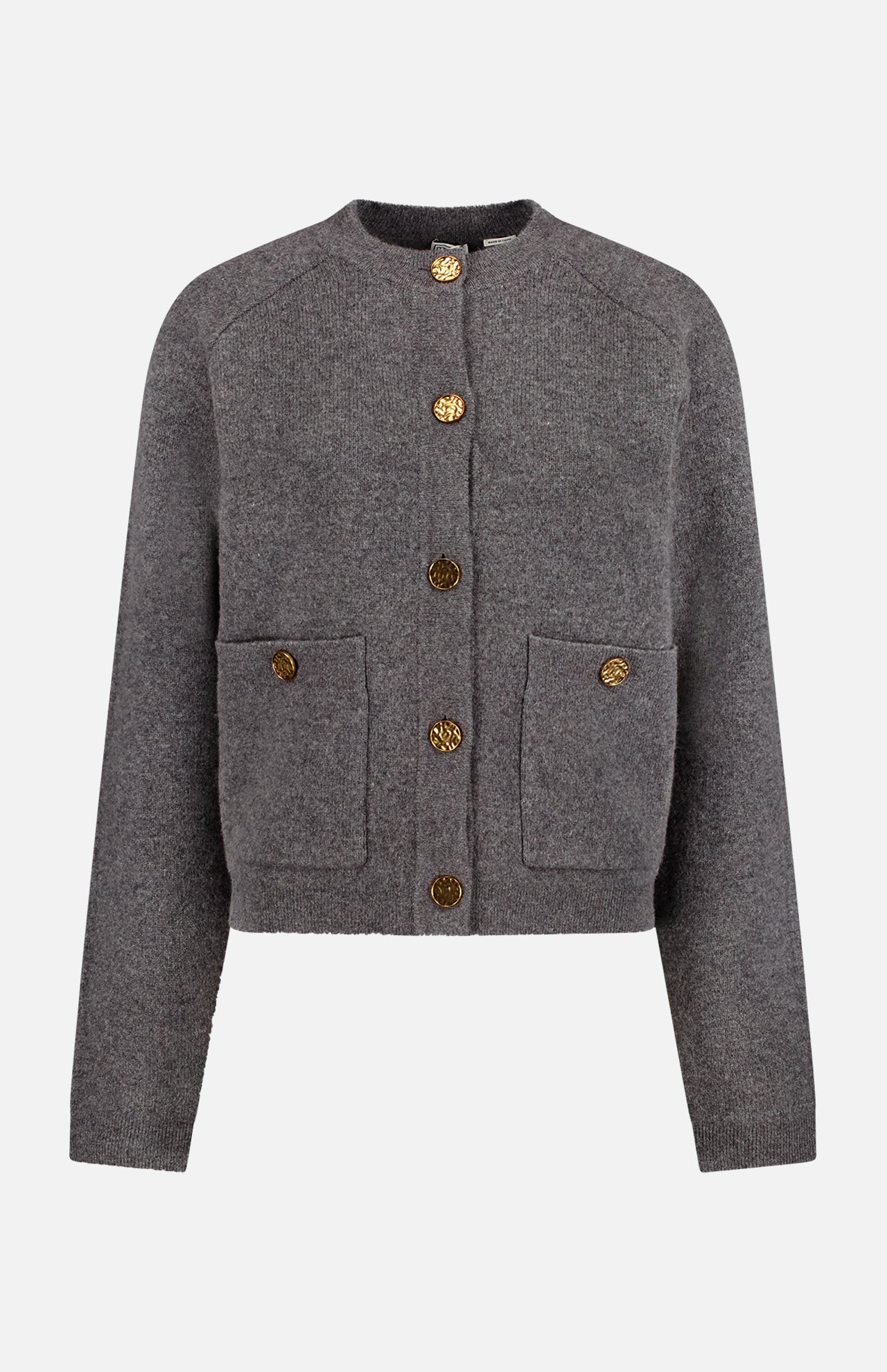Hammered Button Cardigan (14619366031723)