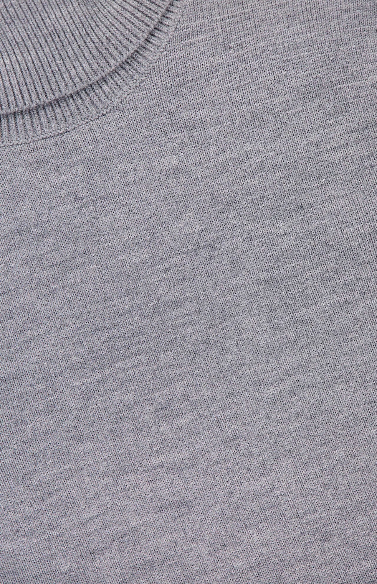 High-Neck Double Knit Sweater (14725750489451)