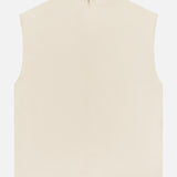 Sleeveless High Neck Blouse (14661260902763)