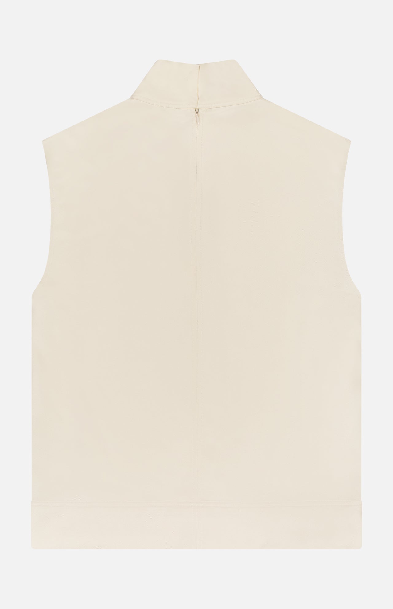Sleeveless High Neck Blouse (14661260902763)