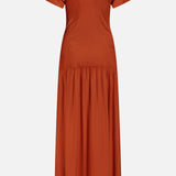 Knife-Pleated Jersey Maxi Dress (14682849804651)