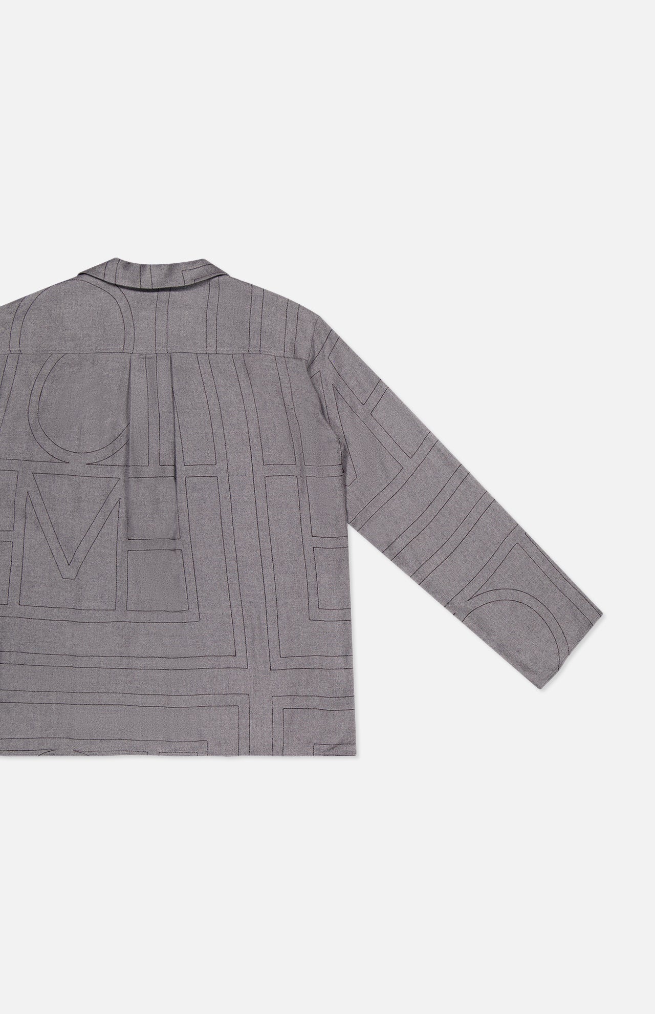Monogram Flannel Pj Top (14619365835115)