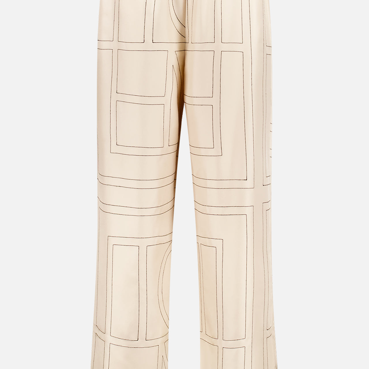 Monogram Silk PJ Bottoms (7145026715763)