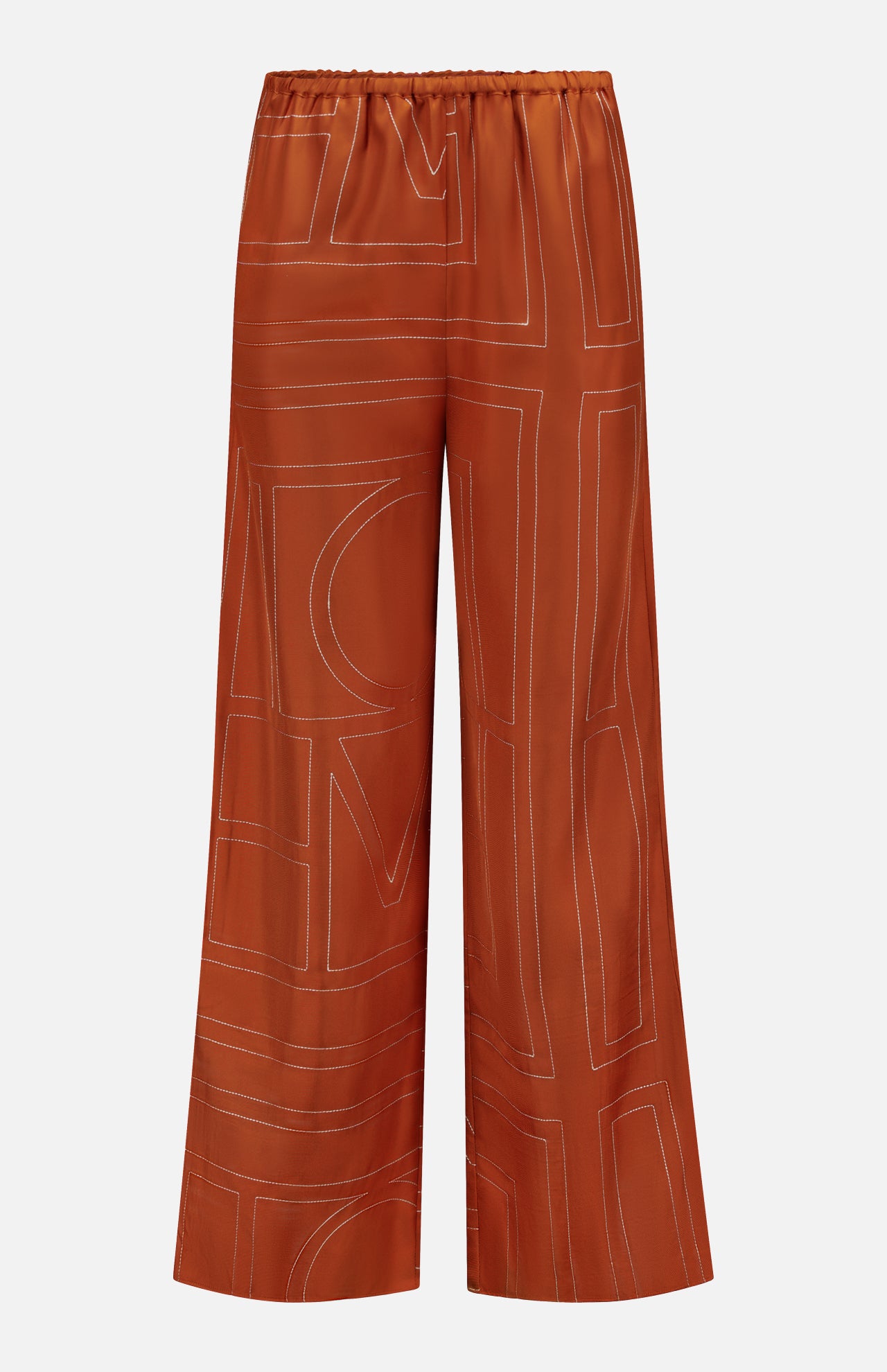 Monogram Silk PJ Bottoms (14682849837419)