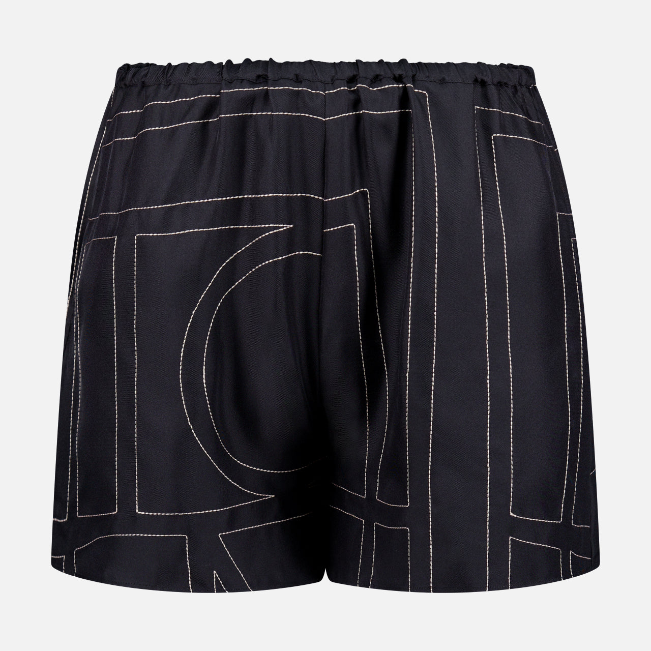 Monogram Silk PJ Shorts (14735809151339)