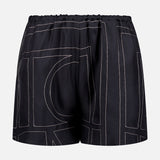 Monogram Silk PJ Shorts (14735809151339)