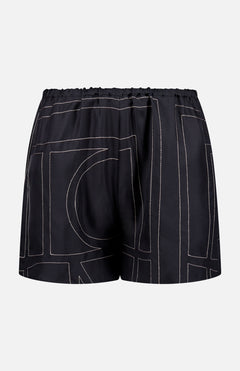 TOTEMEMonogram Silk PJ ShortsA.K. Rikk's