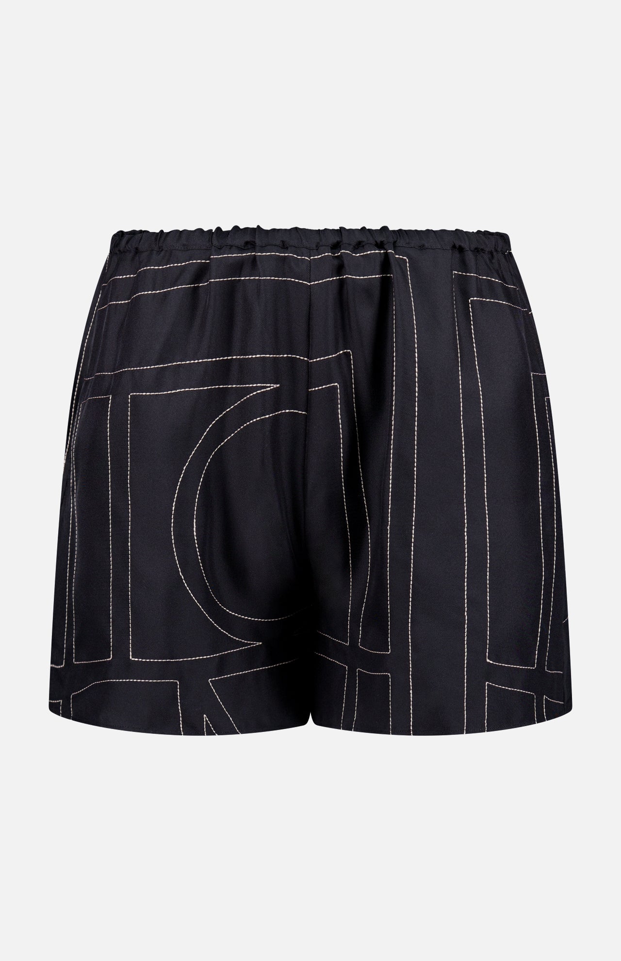 Monogram Silk PJ Shorts (14735809151339)