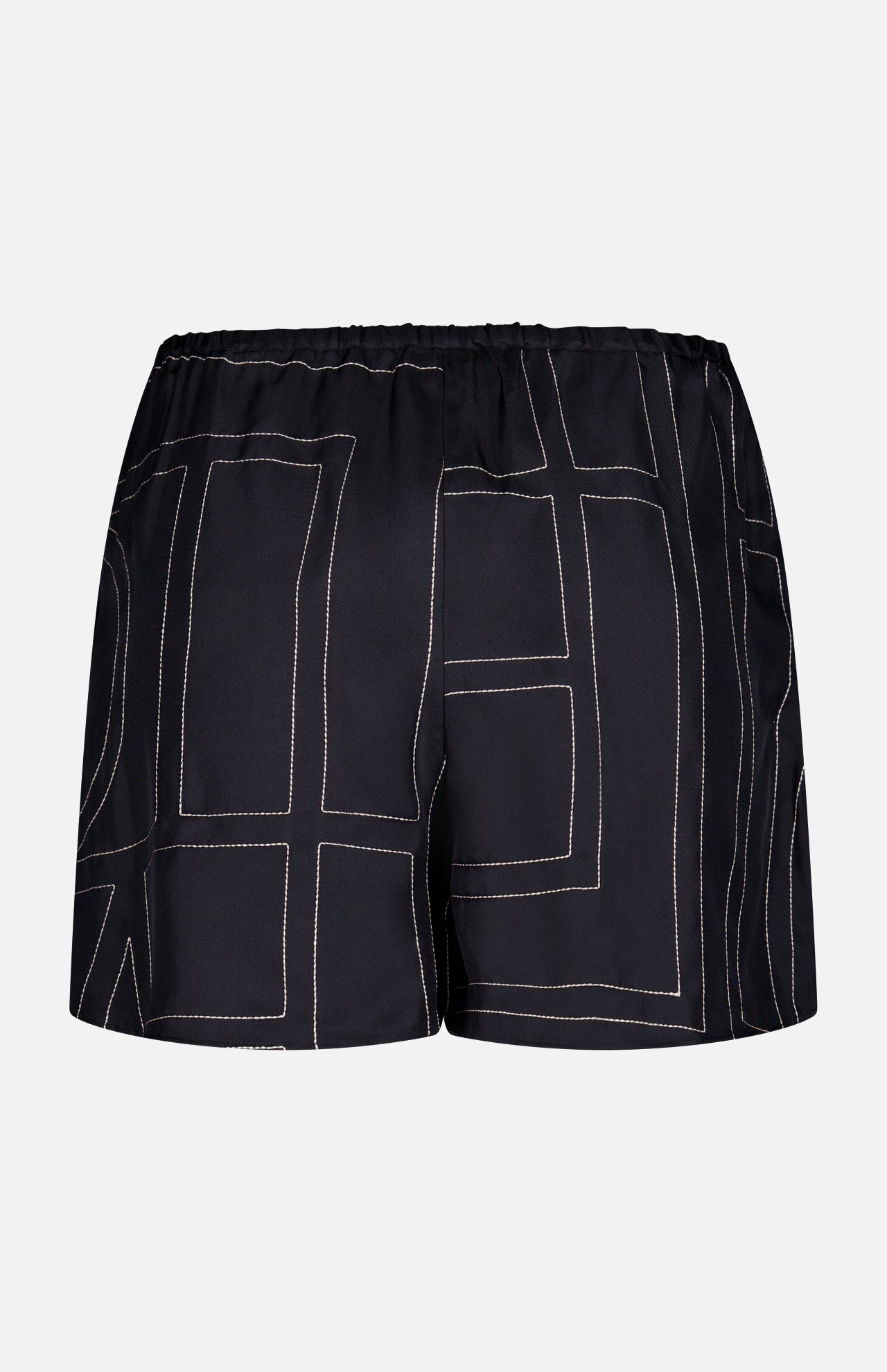 Monogram Silk PJ Shorts (14735809151339)