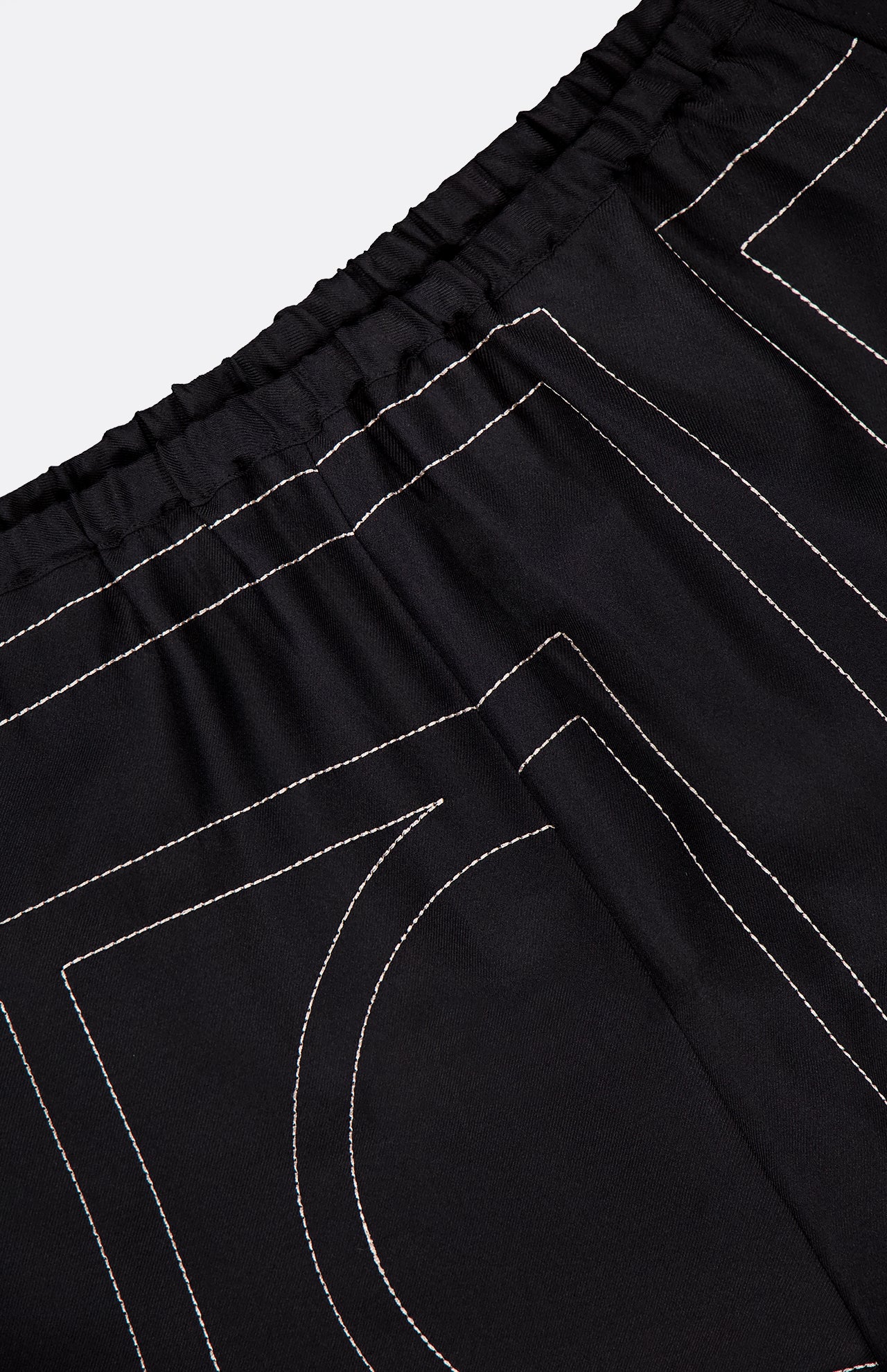 Monogram Silk PJ Shorts (14735809151339)