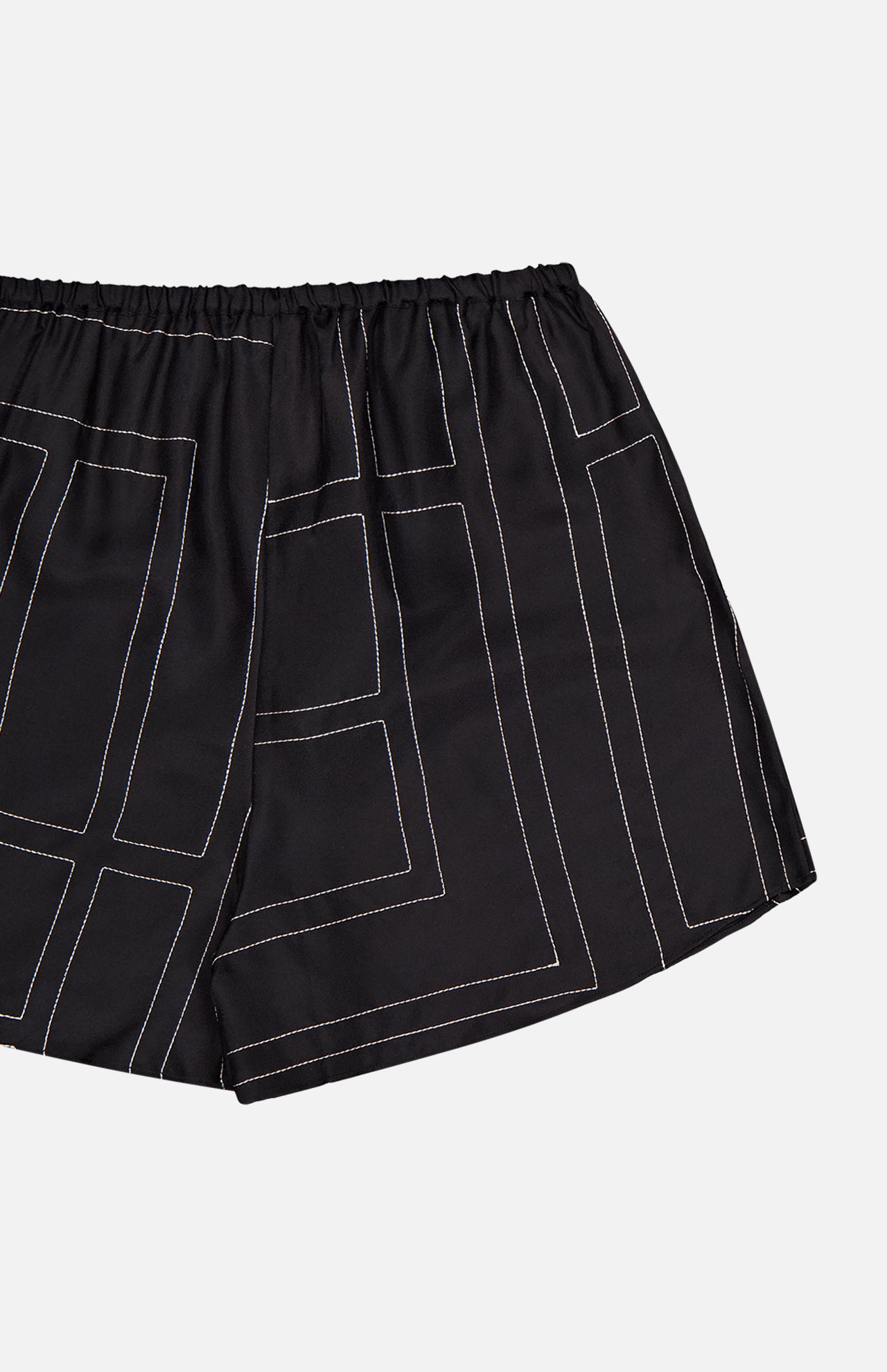 Monogram Silk PJ Shorts (14735809151339)