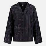 Monogram Silk PJ Top (7332027236467)
