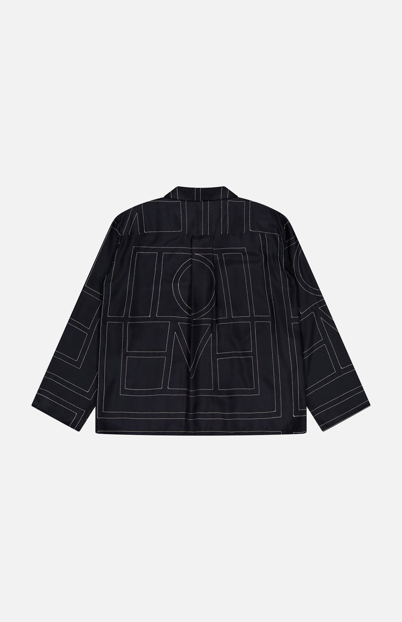 Monogram Silk PJ Top (7332027236467)