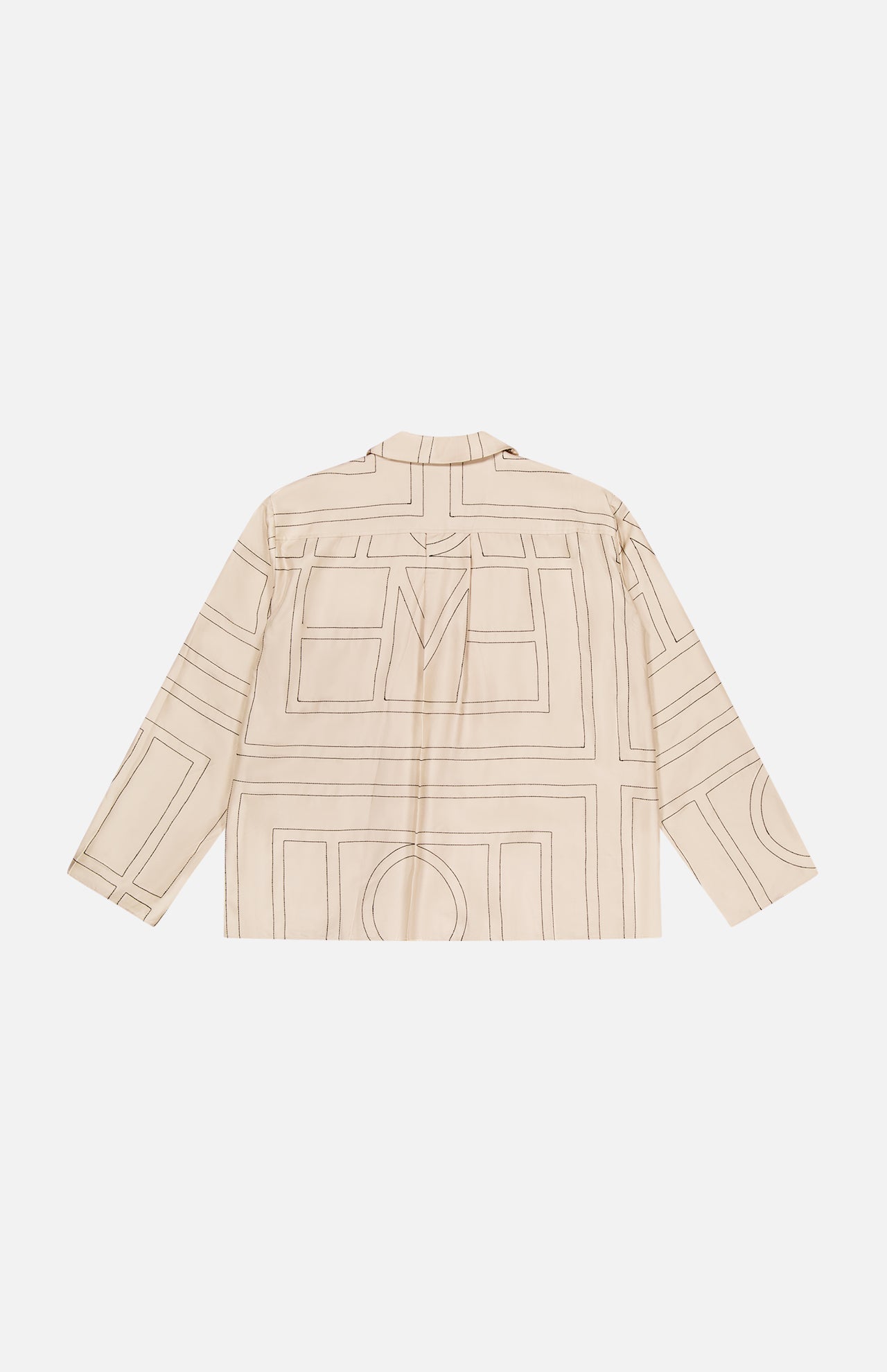 Monogram Silk PJ Top (7145026748531)