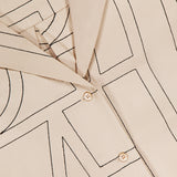 Monogram Silk PJ Top (7145026748531)