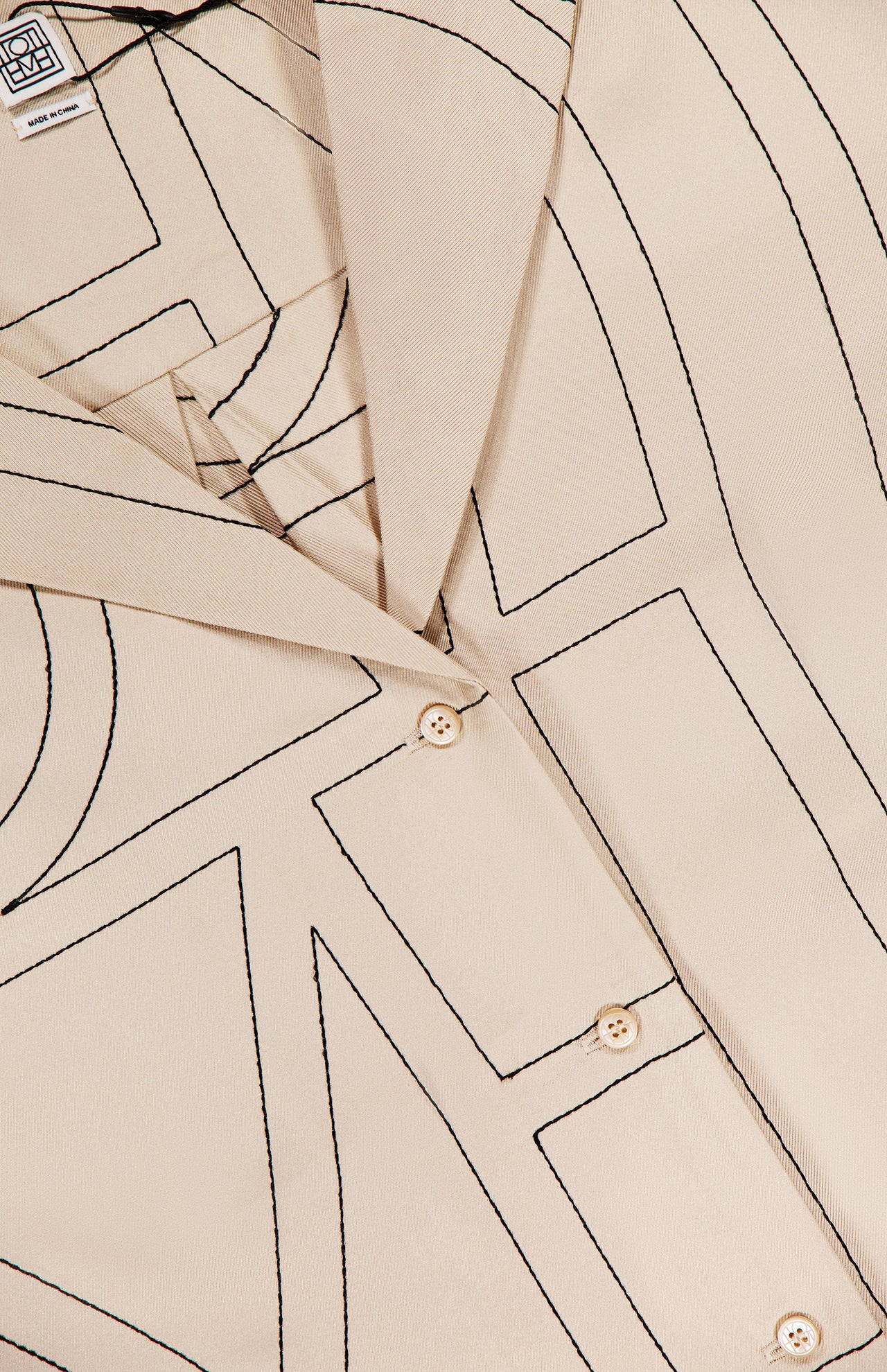 Monogram Silk PJ Top (7145026748531)