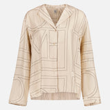 Monogram Silk PJ Top (7145026748531)