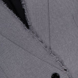 Raw Lapel Oversized Jacket (14682850099563)