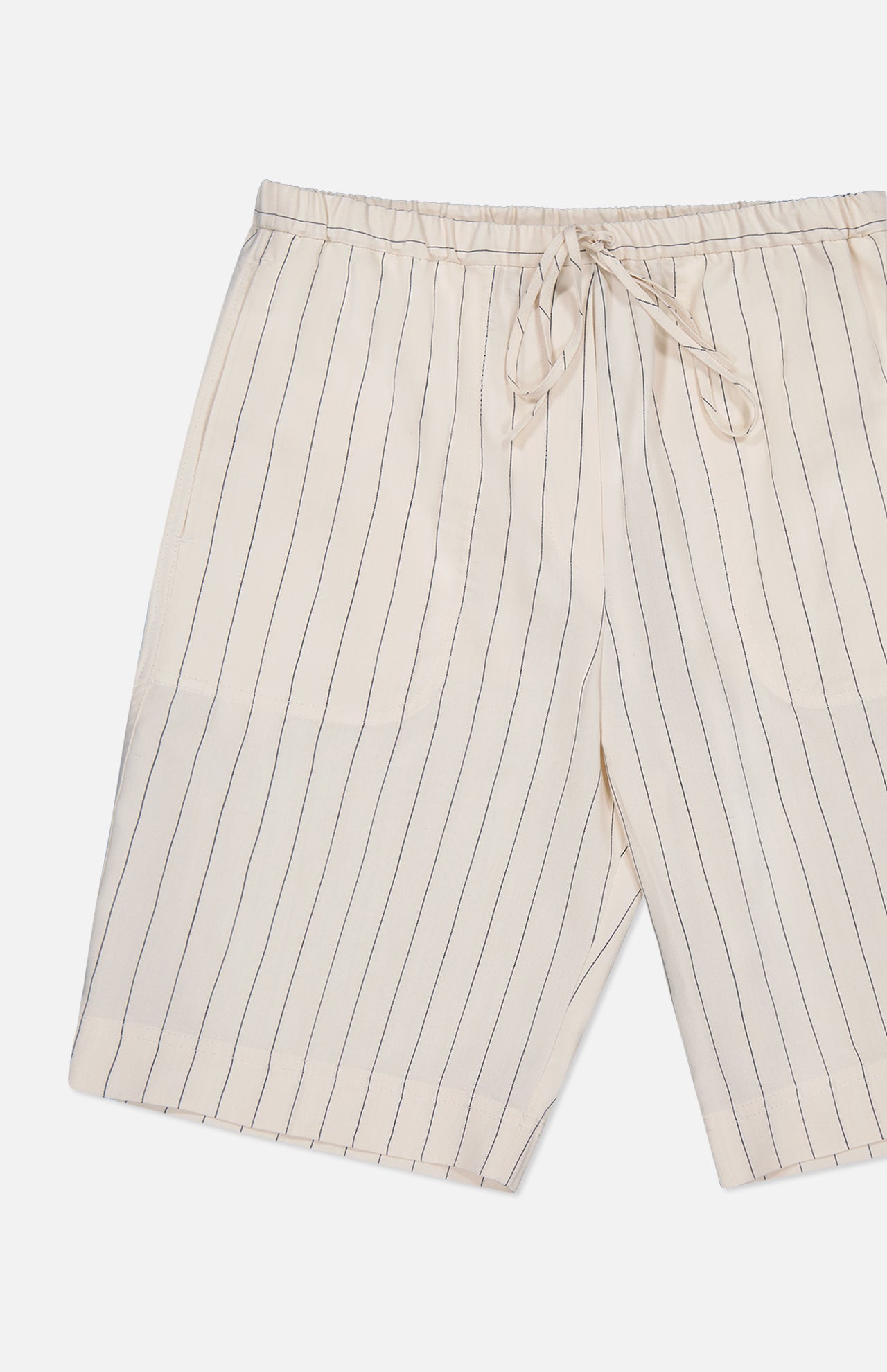 Relaxed Pinstriped Shorts (7406479179891)