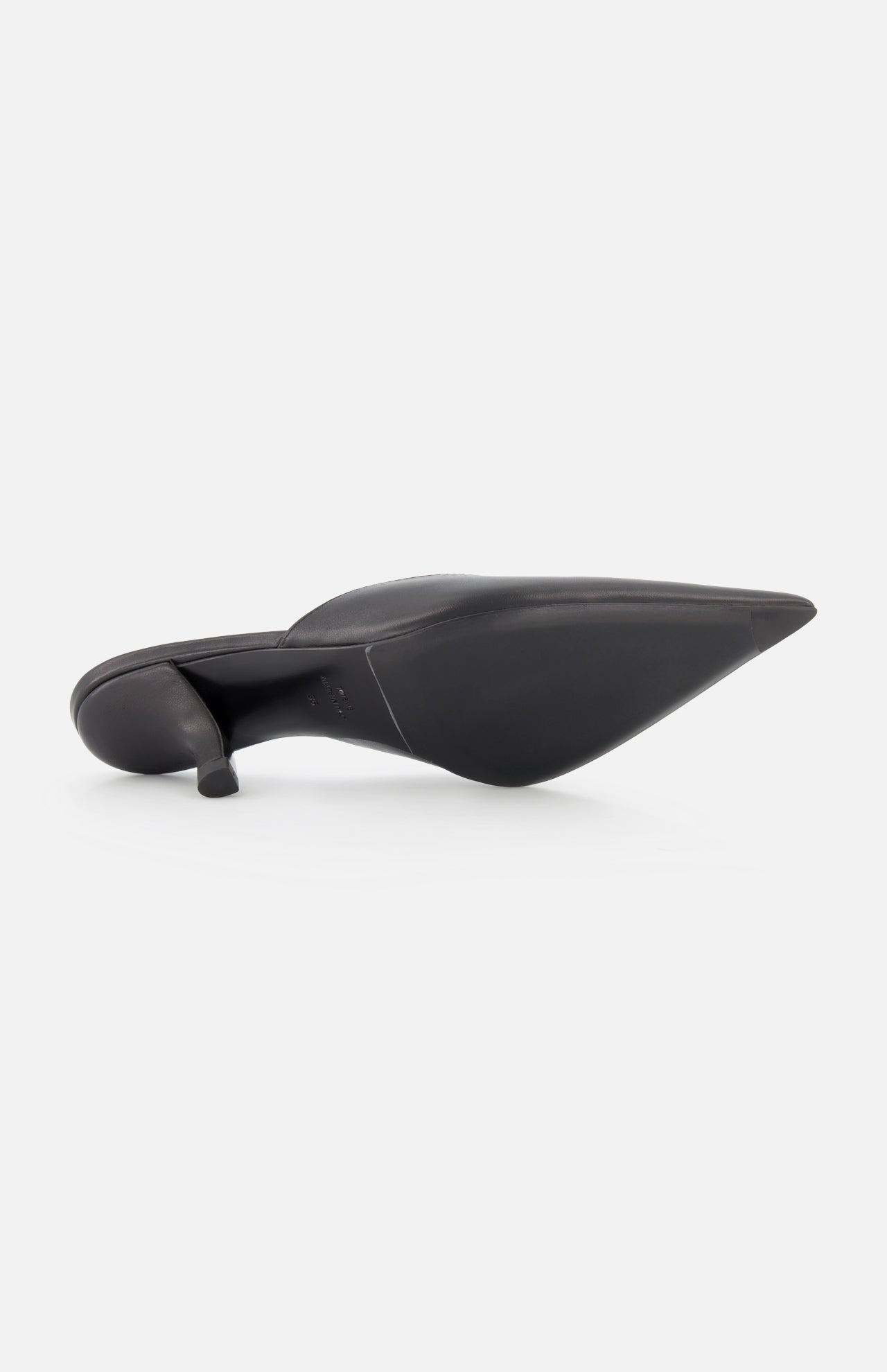 Sharp Nappa Heeled Mules (14725750129003)