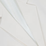 Sleeveless Grain De Poudre Coat (7482915127411)
