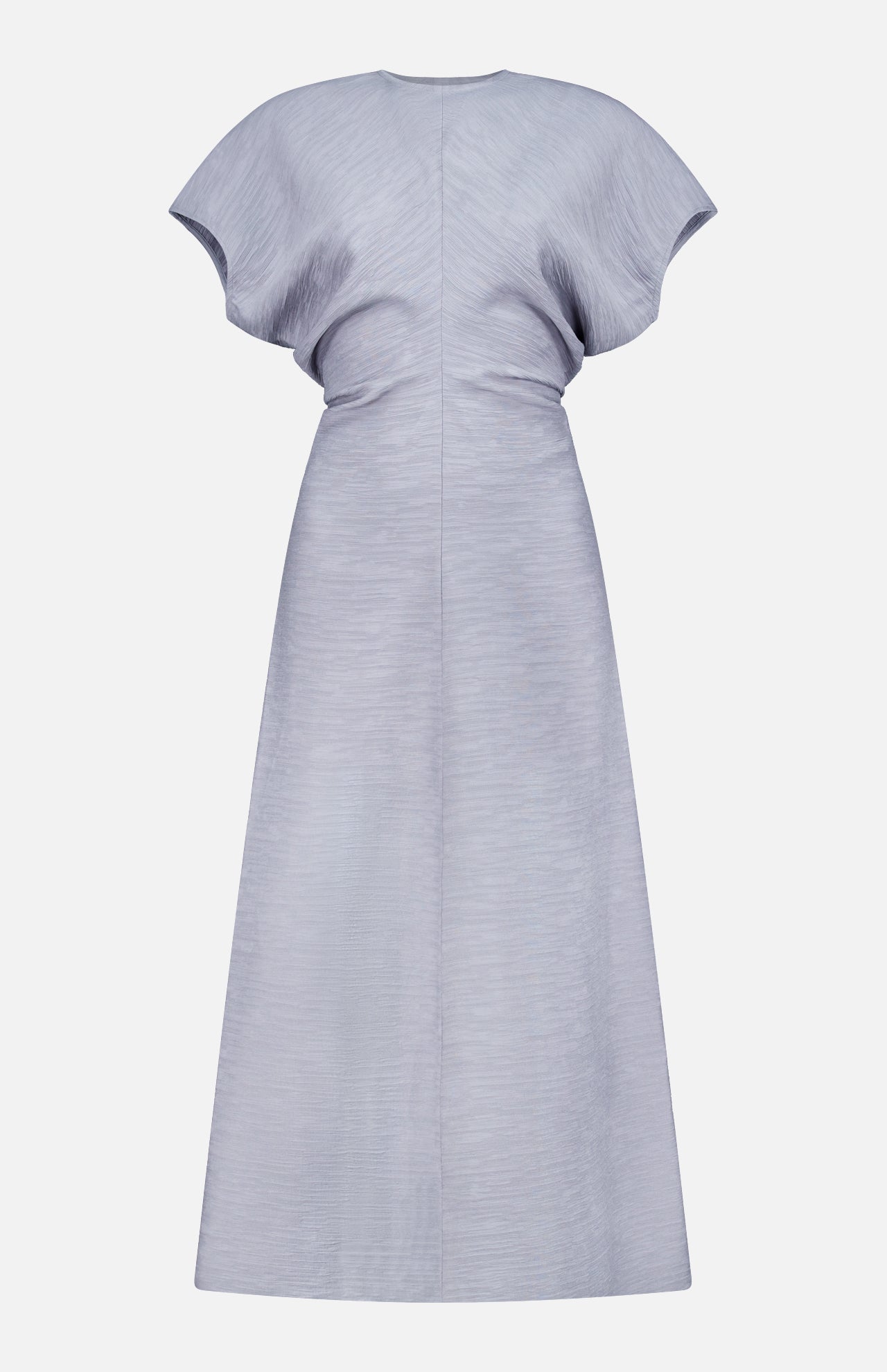 Slouch Waist Crinkle Fabric Dress (14735809085803)