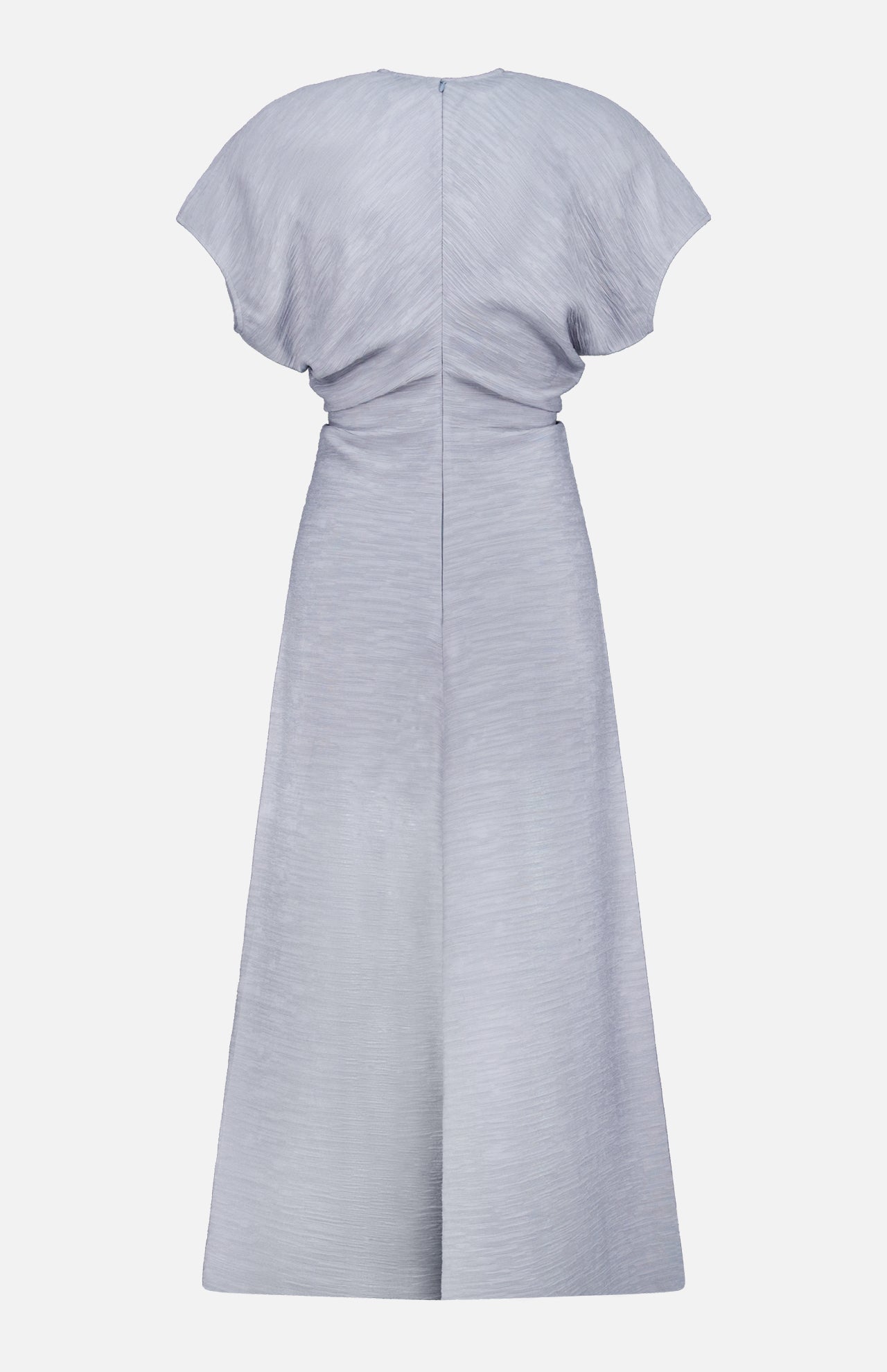 Slouch Waist Crinkle Fabric Dress (14735809085803)