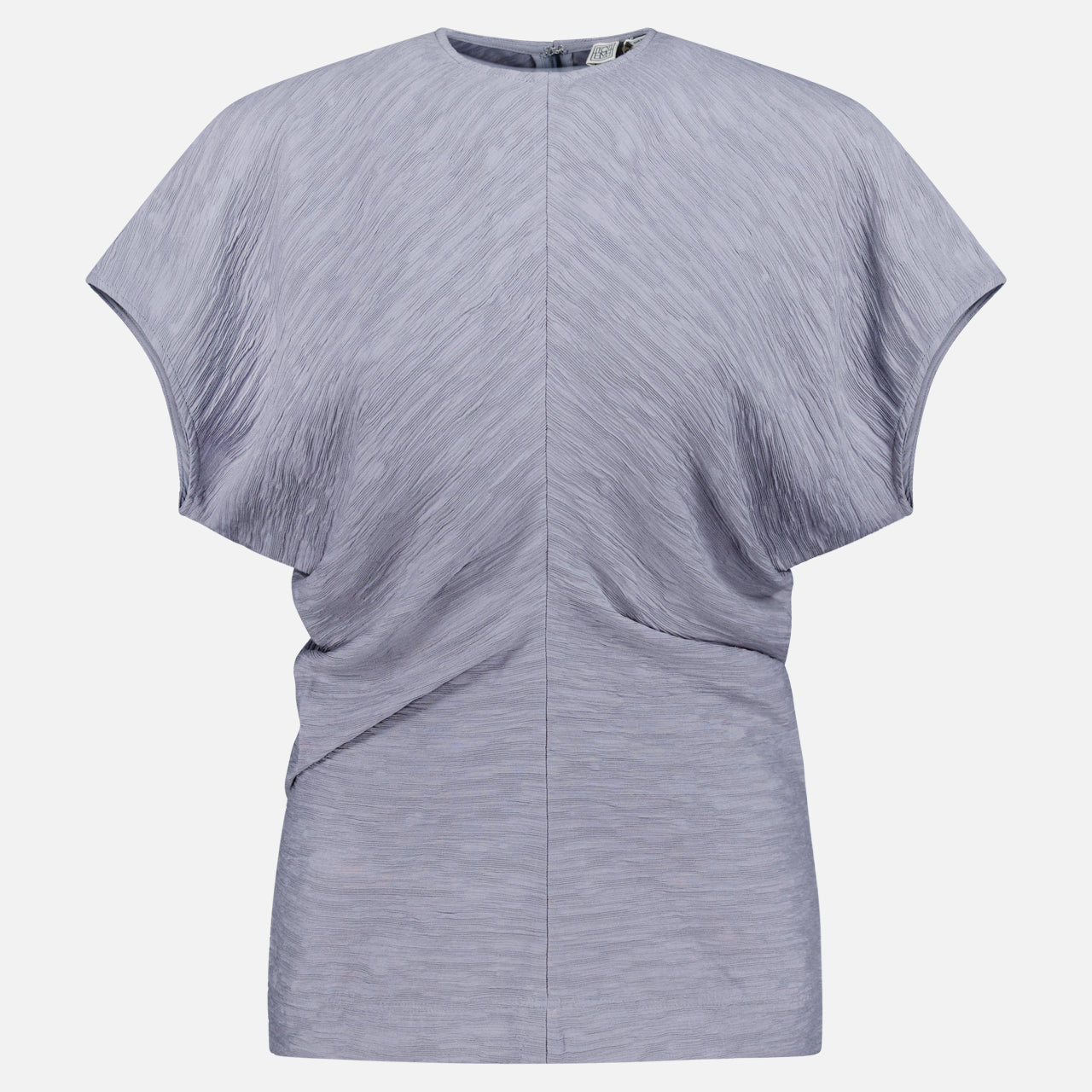 Slouch Waist Crinkled Fabric Top (14735809118571)