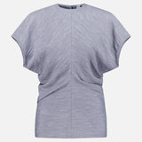 Slouch Waist Crinkled Fabric Top (14735809118571)
