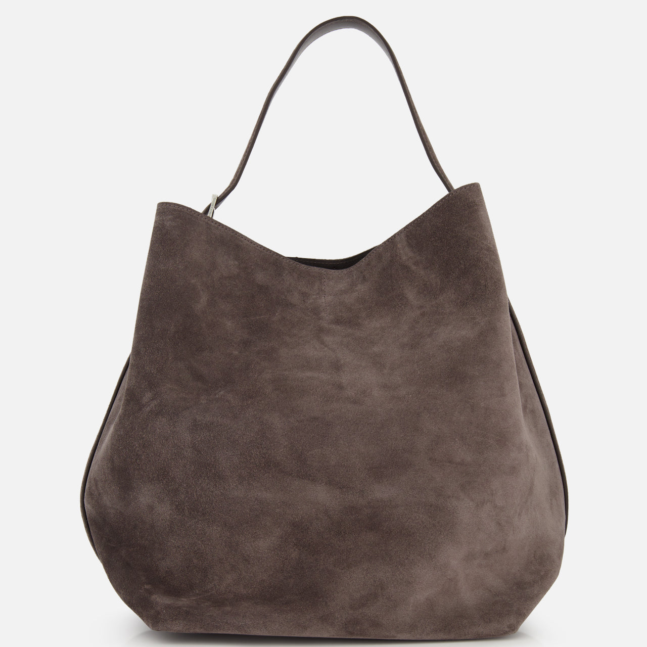Suede Belted Tote Bag (14725749637483)