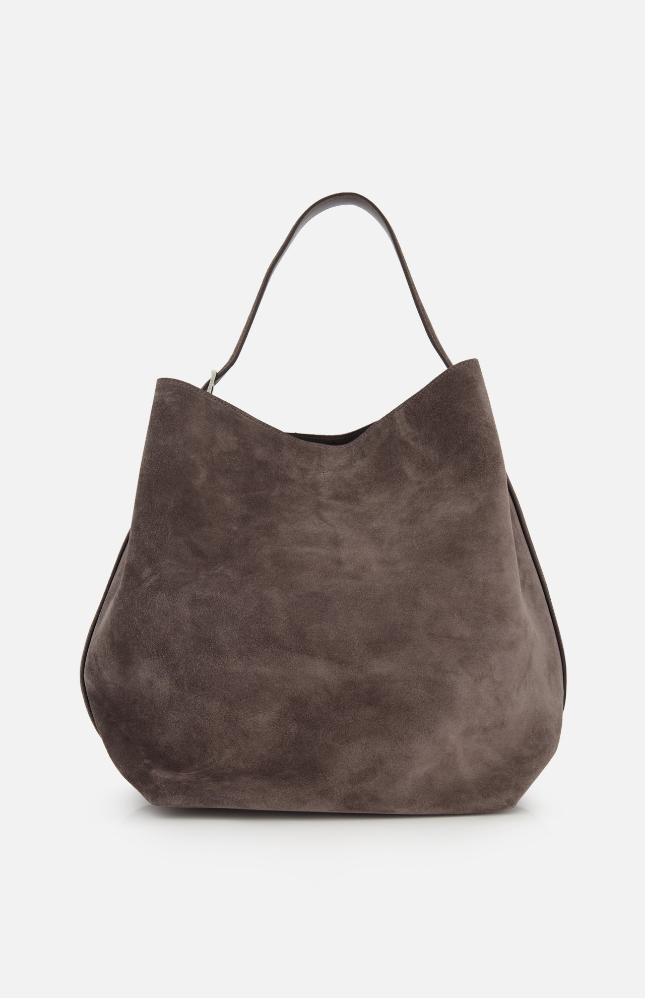 Suede Belted Tote Bag (14725749637483)