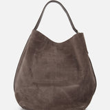 Suede Belted Tote Bag (14725749637483)