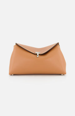T-Lock Grained-Leather Clutch (14725749703019)
