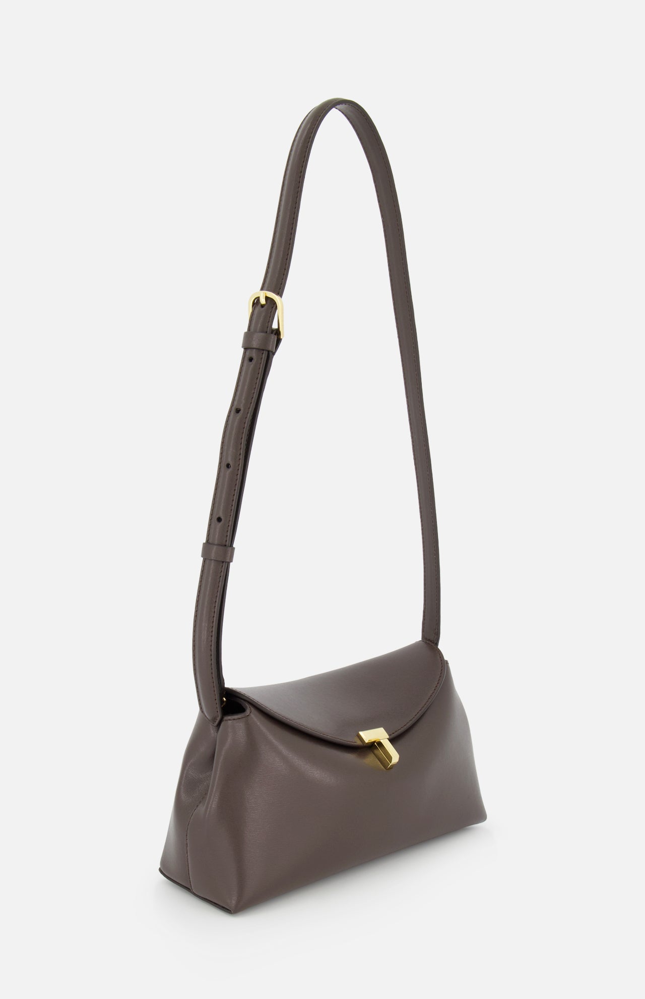 T-Lock Leather Clutch (14725749768555)