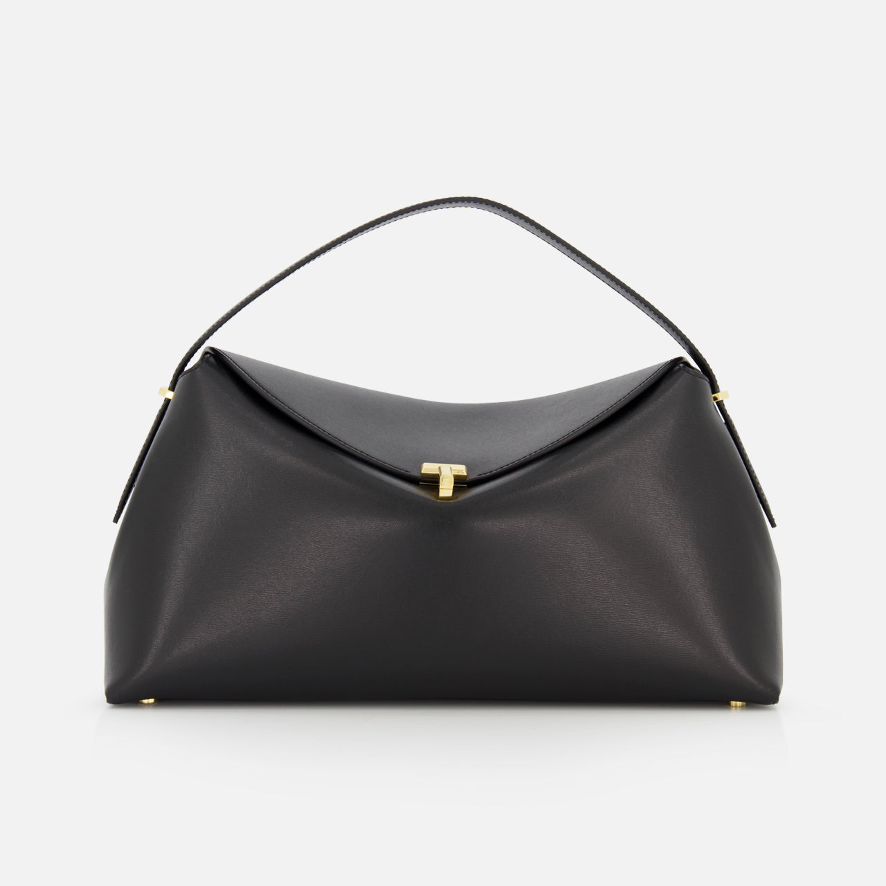 T-Lock Leather Top Handle Bag (14725749670251)