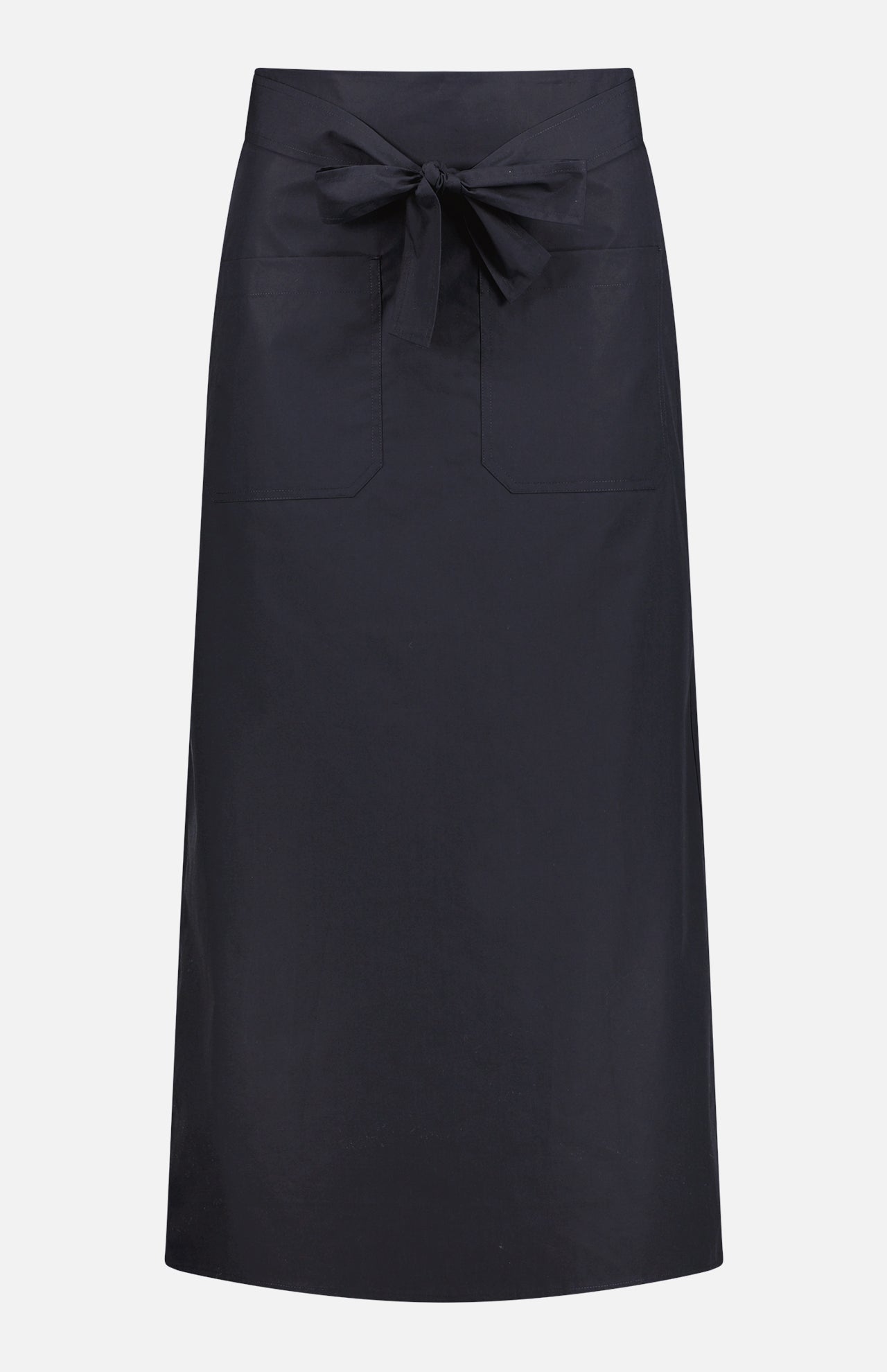 Tie-Waist Cotton Skirt (7482914635891)