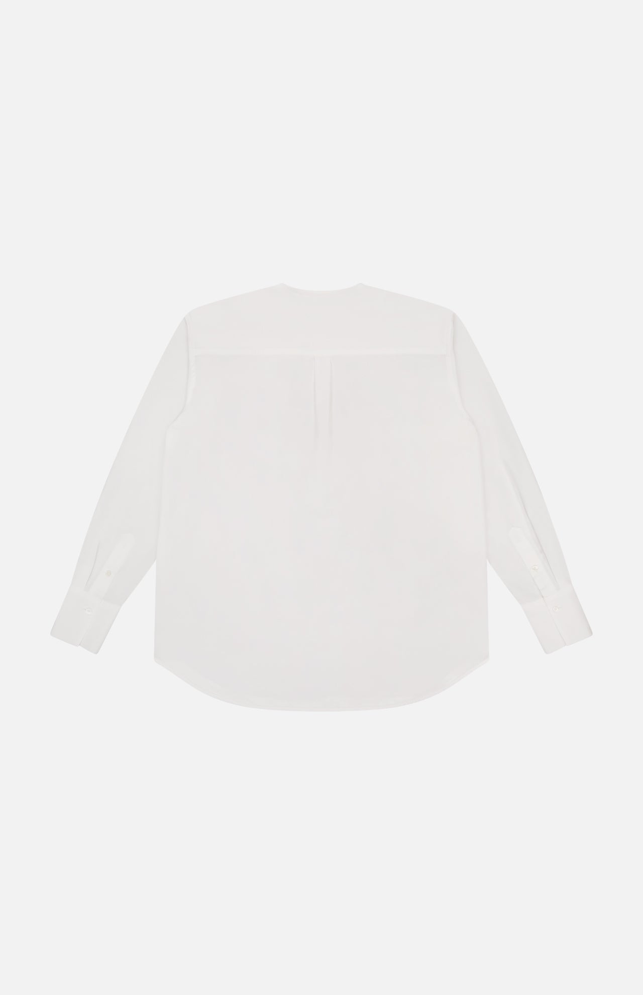 Tシャツ・カットソー toteme SS25 V-NECK SHIRT (252 WRT0503 FB0119 047) Toteme Women's V-Neck Cotton Shirt | A.K. Rikk's