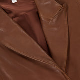 Andi Belted Leather Jacket