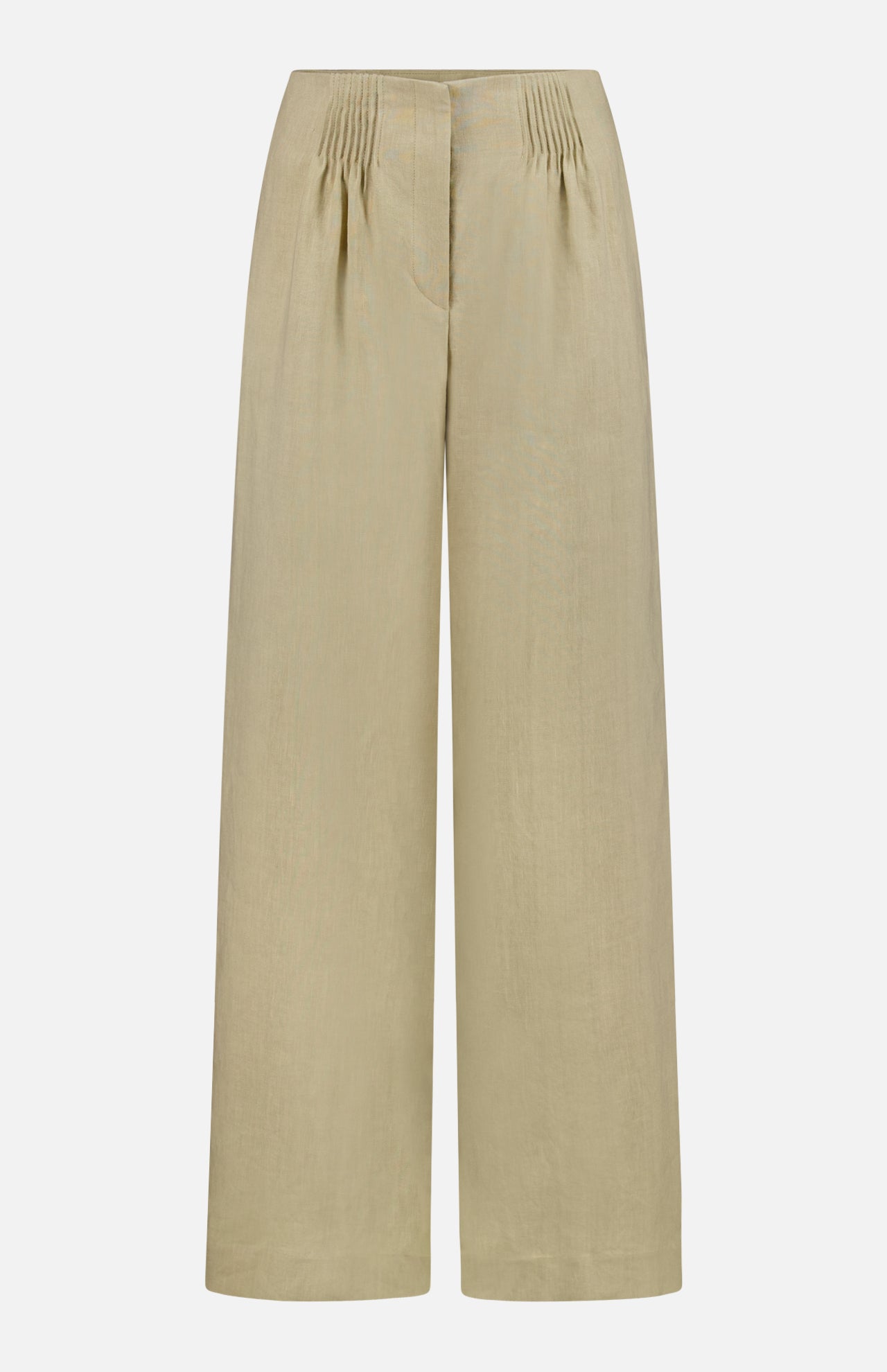 High Waisted Mini Pleat Pant (14678941008235)