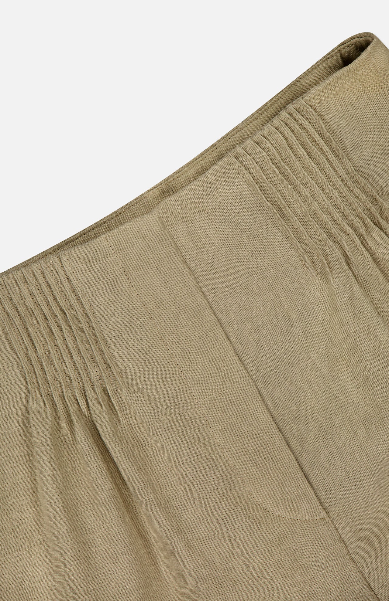 High Waisted Mini Pleat Pant (14678941008235)