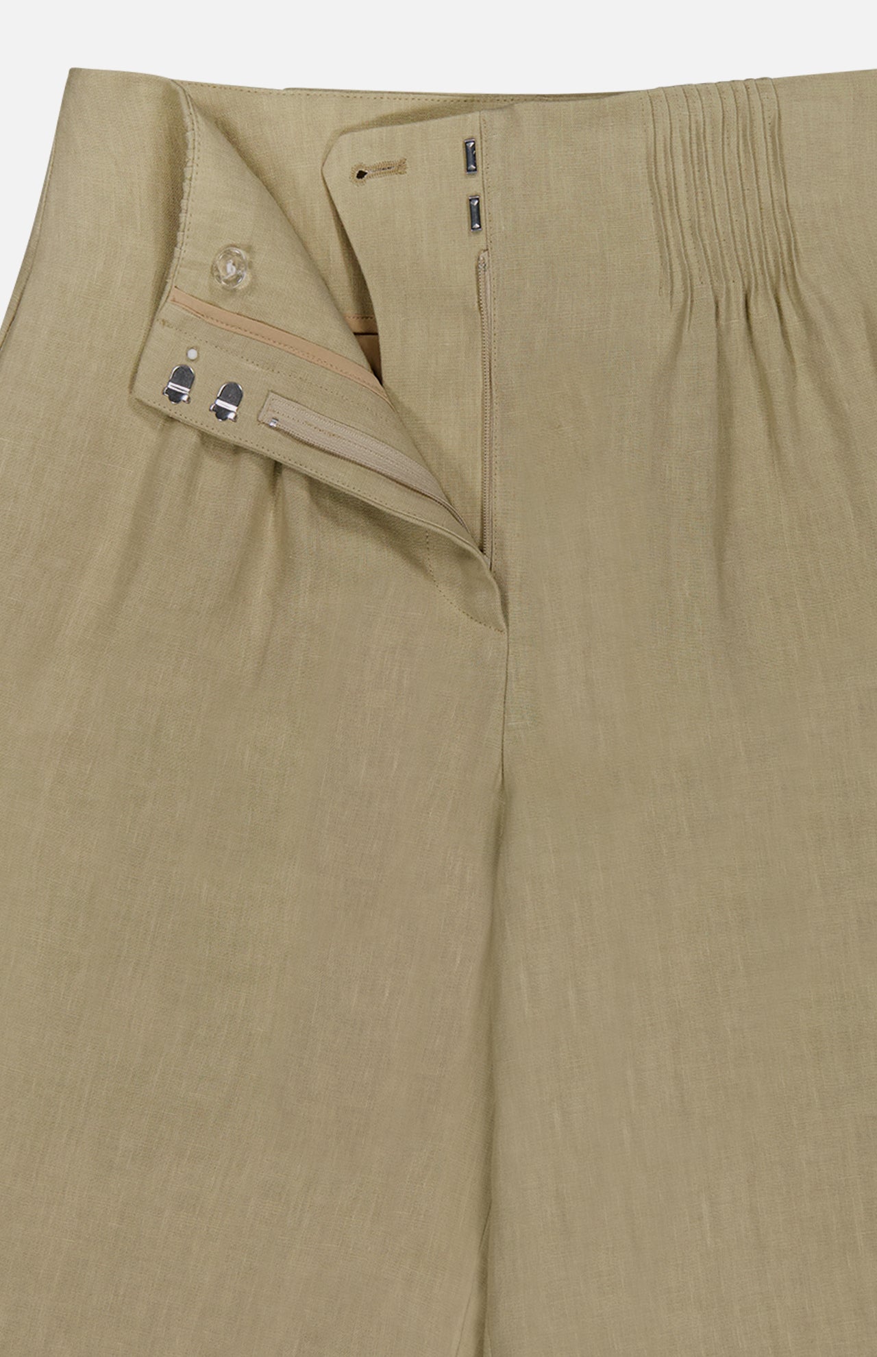 High Waisted Mini Pleat Pant (14678941008235)