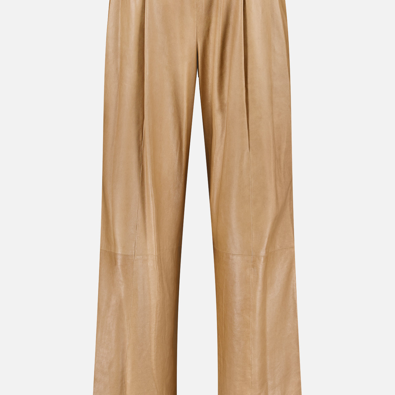 Leather Eva With Bias Trim Pant (14691956392299)