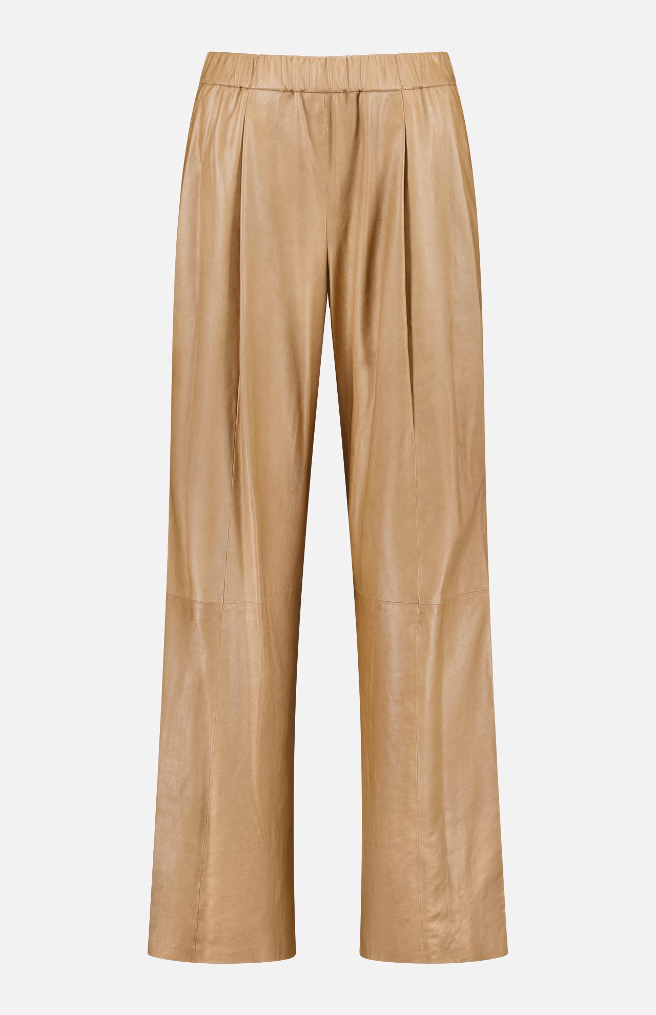 Leather Eva With Bias Trim Pant (14691956392299)