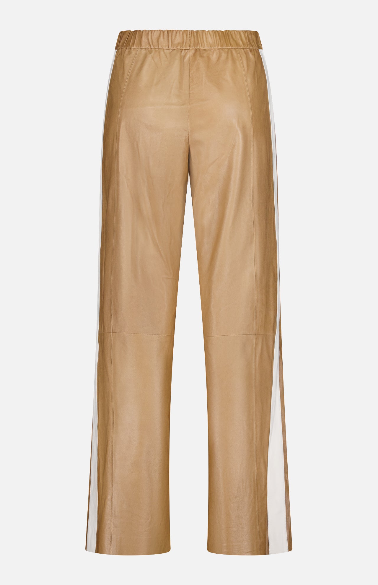Leather Eva With Bias Trim Pant (14691956392299)