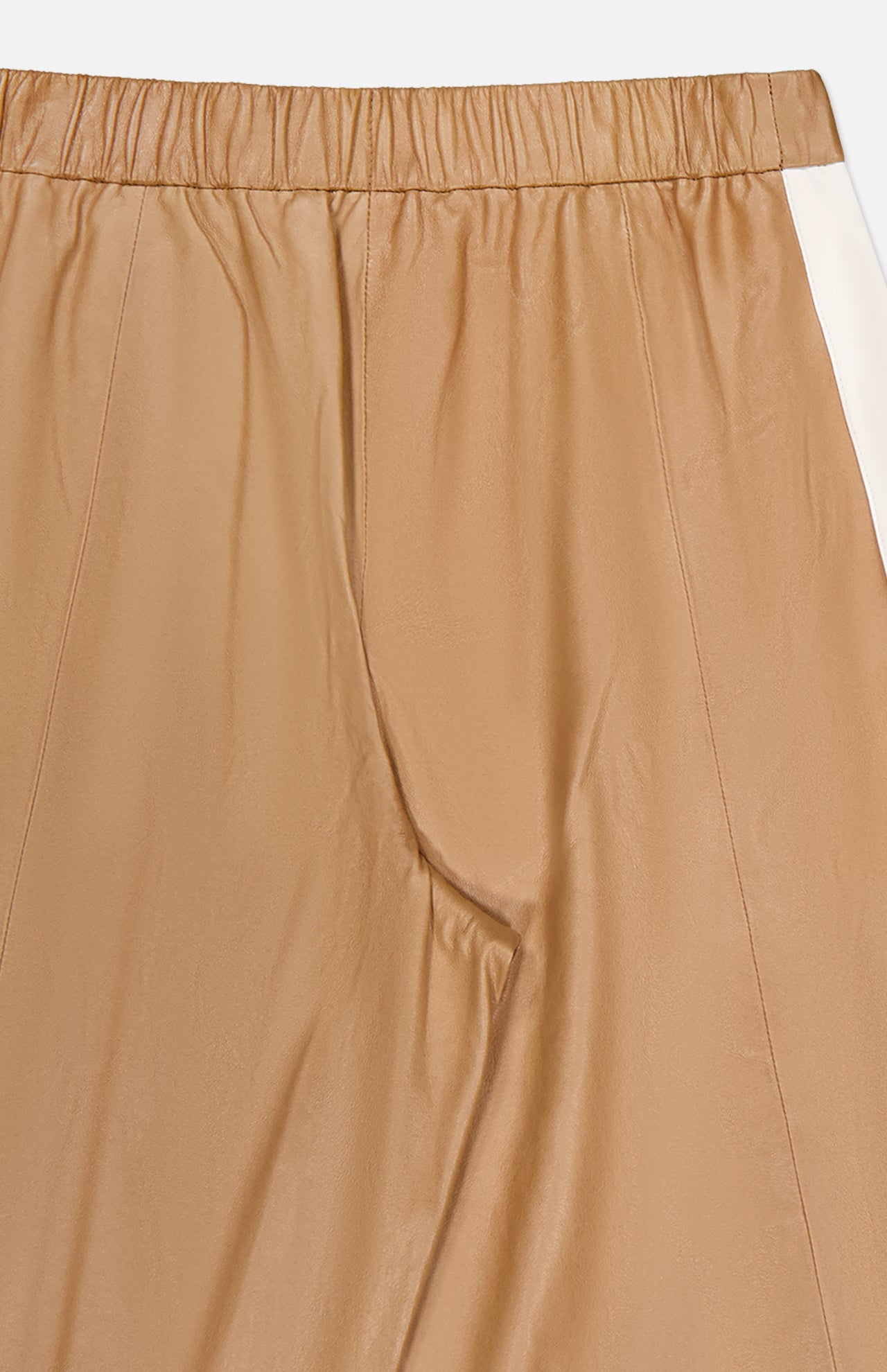 Leather Eva With Bias Trim Pant (14691956392299)