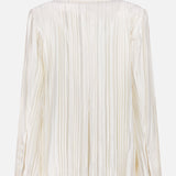 Next Boyfriend Knife Pleat Silk Blazer (14678941270379)
