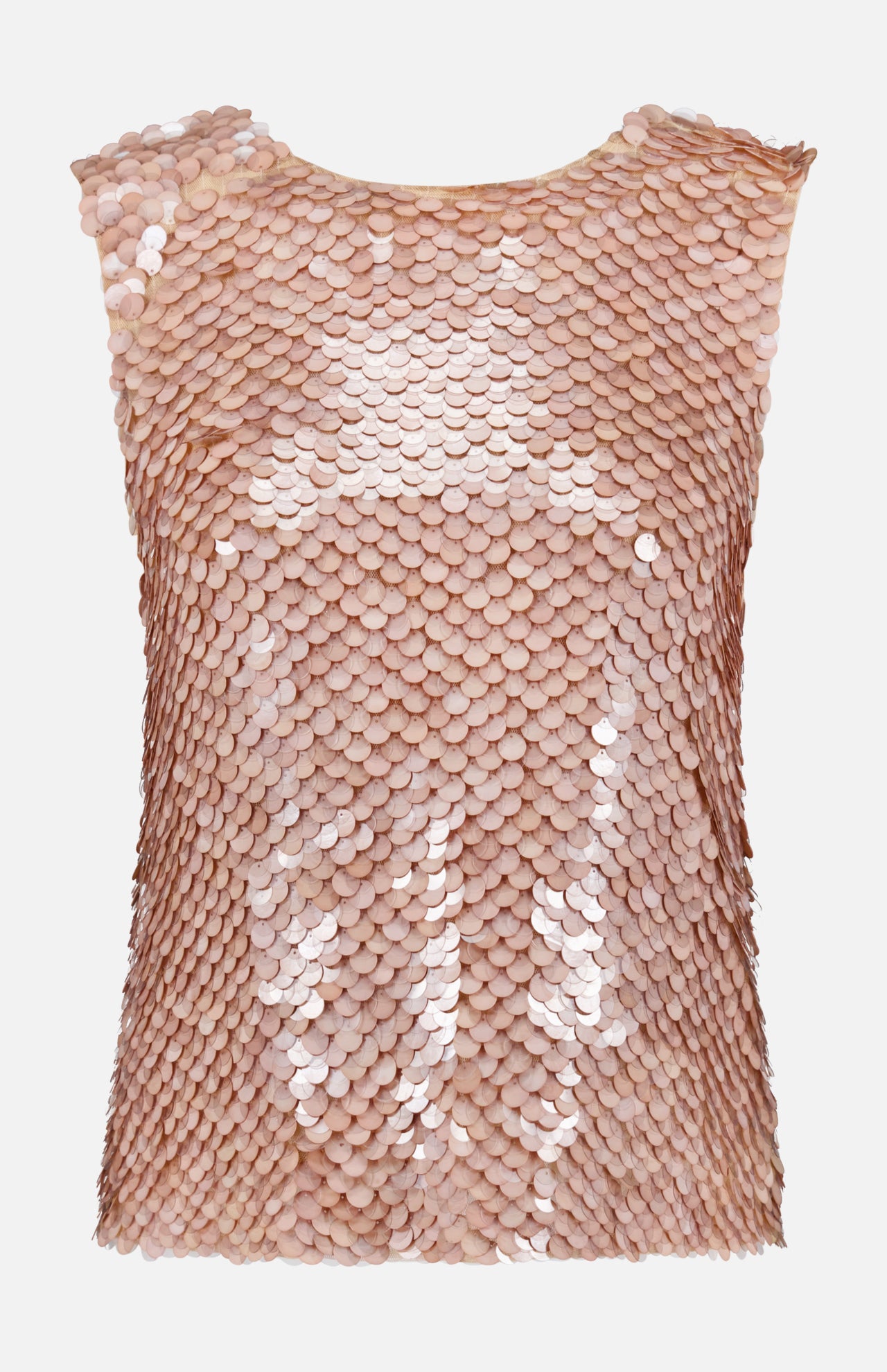Sparkling Circular Paillettes Tank Top (14691956425067)