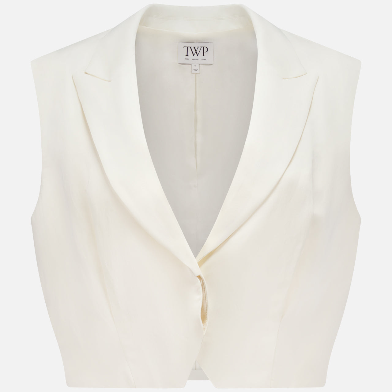 Cropped Tailored Vest (14678941073771)