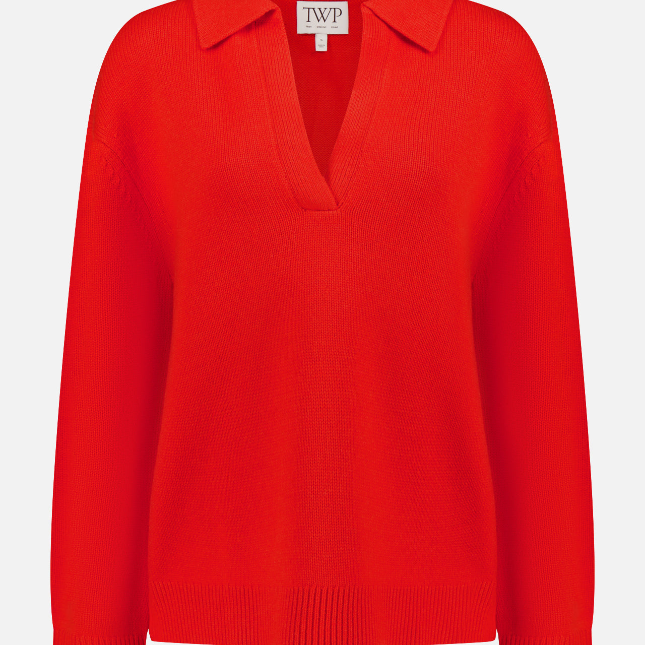 Cashmere Polo Henley Sweater (14678941237611)