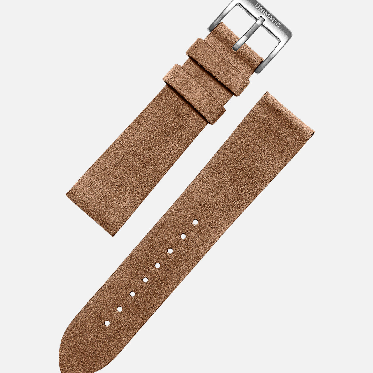Unimatic Leather Strap Hydrovelour Briarwood (7543779164275)